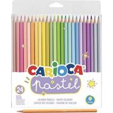 Toyfest Carioca Pastel Renkli Kuru Boya Kalemi 24'lü