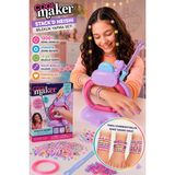 Toyfest Cool Maker Heishi Bileklik Yapma Seti 1200+ Boncuk Otomatik Dizme Oyuncak 27x24x10 cm