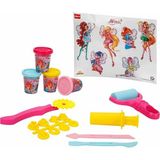 Toyfest Crafy Winx Sırt Çantalı Oyun Hamuru Seti 200 Gr. 18 Parça