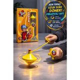 Toyfest Cranky Spin Axis 4 Xarsen Topaç Seti (Fırlatıcı+Topaç) Ağır ve Uzun Döner