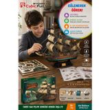 Toyfest Cubicfun San Felipe 3D Puzzle 248 Parça Ispanyol Armada Gemi Maketi Yapıştırıcısız Model