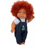 Toyfest Curly Bebek 35 Cm. - Salopetli