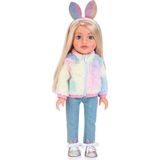 Toyfest Designafriend Tavşan Kulaklı Saç Bantlı Bebek 47 cm