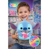 Toyfest Disney Squishmallows Stitch 20 cm Sevgililer Günü Kalpli Orijinal Lisanslı Peluş Oyuncak - 1 Adet - Çok Renkli