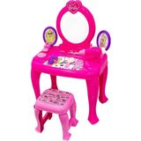 Toyfest Dolu Barbie Makyaj Masası ve Sandalyesi