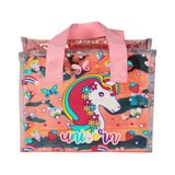 Toyfest Dream Vest Şeffaf Hologram Unicorn El Çantası