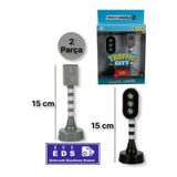 Toyfest EDS li Sesli ve Işıklı 2 Parçalı Trafik Işık Seti 15 cm S00002551