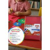 Toyfest Eva Fon Kartonu 20X30 cm 10 Renk Karışık Set El Işi Okul Proje Hobi Köpük Kağıt - Renkli