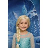 Toyfest Frozen Elsa Uzun Sarı Örgü Takma Peruk – Kostüm Partisi ve Rol Oyunları İçin Uyumlu
