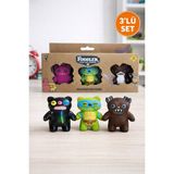 Toyfest Fuggler Funny Ugly Monster 3’lü Koleksiyon Figür Seti – Renkli Komik Canavar Oyuncak I Model 9