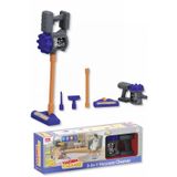 TOYFEST Gerçek Çekim Gücü olan (Hafif) Sesli 3 In 1 Elektrikli Oyuncak Süpürge Seti Temizlik Oyunu - 51 CM
