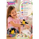 Toyfest Happy Yappers Konuşan Kuş Bileklik Sesli Peluş Oyuncak Tekrarlayan Şarjlı Slap Bracelet - 1 Adet