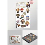 Toyfest Harry Potter Manga Style Sticker Set 15X27CM Lisanslı Su Geçirmez Hd Baskı Folyo