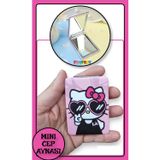 Toyfest Hello Kitty Mini Cep Aynası 8.6 cm X 6.2 cm - Gözlüklü LA Model 2