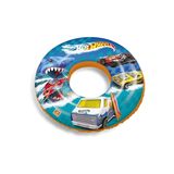 Toyfest Hot Wheels Figürlü Deniz Havuz Çocuk Yüzücü Can Simidi 50 Cm