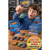 Toyfest Hot Wheels GT K-Cars Sürpriz Anahtarlık 3D Yumuşak Dokulu Koleksiyon Oyuncağı 10 CM - 1 ADET