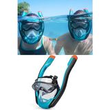 Toyfest Hydro - Pro Full Face Flowtech Snorkel Set Deniz Dalış Maskesi S - M Beden 24060 - Renkli