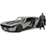Toyfest Jada 1:24 Batman Figürlü Kaput ve Kapıları Açılabilen Metal Batmobile 2022 Comic Con