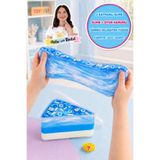 Toyfest Jelly Cakes Iceberry Chill Squishy 3 Katmanlı Sıkmalık Sürpriz Yüzüklü Pasta Dilimli Duyusal Slime