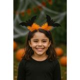 Toyfest Karanlık Yarasa Tac Parlak Turuncu Parti Aksesuar Halloween Cadılar Bayramı Çocuk Kostum Tacı