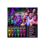 Toyfest Karanlıkta Parlayan Neonlu Glow Parti Yüz Boyası 6 Renk - 6 Adet