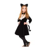 Toyfest Kedi 3 Lü Kostüm Aksesuarları Taç + Kuyruk + Papyon ( 1 Adet )