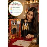 Toyfest Ken 2025 Yılbaşı Koleksiyon Bebeği Altın Ceketli Özel Seri 29 cm Standlı Hediyelik Oyuncak