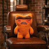 Toyfest Kıllı Süper Yumuşak Zuru Fuggler Hairy Fuggs Peluş Oyuncak Munch Munch Monobrow Orange 22CM