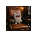TOYFEST Kıllı Süper Yumuşak ZURU Fuggler Hairy Fuggs Peluş Oyuncak Old Tooth Moustache Grey 22cm