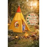 Toyfest Kızılderili (Tipi) Çocuk Oyun Çadırı 100X100X135 cm Ev & Bahçe Kolay Kurulum