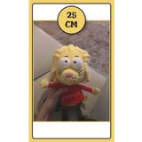 Toyfest Kral Şakir Çizgi Film Karakteri Remzi Figür Uyku Arkadaşı Yumuşak Peluş Oyuncak - 25 Cm