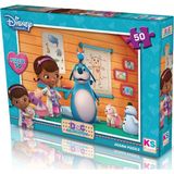 Toyfest Ks Doc Mcstuffins 50 Parça Puzzle