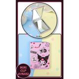 Toyfest Kuromi Figürlü Mini Cep Aynası 8.6 Cm X 6.2 Cm - Parçalı Model 2