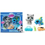 Toyfest Littlest Pet Shop Minişler 2'Li Figür Seti S1 S00005264 20&24 Kurt Ve Balık