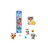 Toyfest Littlest Pet Shop Minişler 3’lü Figür Seti S2 - Zebra – Aslan – Maymun - 5 cm Minişler