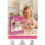 TOYFEST Manyetik Moda Kutusu Kıyafet Giydirme Magnet Kostümler, Eğitici Puzzle