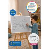 Toyfest Manyetik Sihirli Yazı Tahtası Silinebilir Eğitim Çizim Yazı Panosu Type-C Şarjlı 76 cm