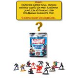TOYFEST Marvel Nano Metalfigs Sürpriz Paket – 1 Figür Çıkıyor, Koleksiyonluk Marvel Oyuncağı - 4 CM