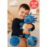 Toyfest Mavi Ejderha Peluş Oyuncak – Yumuşak Dolgulu Sevimli Peluş Ejderha 28 cm Çocuk Oyuncak