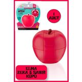 TOYFEST Meyve Serisi Zeka Küpü - Akıl Küpü - Sabır Küpü - Magic Cube - ELMA