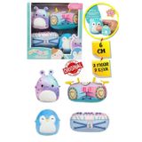 Toyfest Micromallows Squishmallows Mini Yumuşak Peluş Oyuncak 2 Figür + 2 Aksesuar Figür Seti - 6 CM - MOD-2
