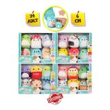 Toyfest Micromallows Squishmallows Mini Yumuşak Peluş Oyuncak 24 lü Figür Seti - 6 CM