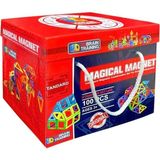 Toyfest , Mıknatıslı ,manyetik 3 Boyutlu Yapı ve Tasarım LEGO Eğitim Seti, 100 Parça - Renkli