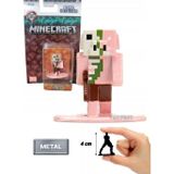 Toyfest Minecraft Metal Döküm Die - Cast Mini Figür - Zombified Piglin - 4 Cm