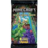 Toyfest Minecraft Trading Card 1 Paket (8 Kart) Panini Markalı Oyun Kartları ile Keşfet ve Eğlen