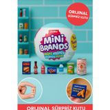 Toyfest Mini Brands Mini Minis Sürpriz Kutu – 5’li Gerçekçi Mini Oyuncak Market Ürünleri