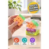 Toyfest Mini Manyetik Zeka Küpü 3x3 Tic Tac Mini Speed Cube Hız Küpü Akıl Oyunu Yj 5.5 cm
