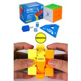 TOYFEST Moyu 3x3 Rs3m V5 Third Order Magnetic Double Modulation Cube Mıknatıslı Zeka Rübik Küp
