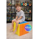 Toyfest Moyu 40 cm 3x3 Dev Küp Sandalye Dekor Eğitici Oyuncak Maksimum 90 kg Taşıma Kapasiteli Büyük Boy Küp - 1