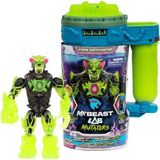 Toyfest Mr Beast Lab Mutators Atomic Earth Panther Deney Seti Dönüşen Panther Figürü Oyuncak 14 cm - Yeşil